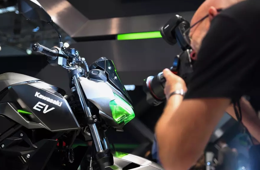 Kawasaki first electric motorcycle