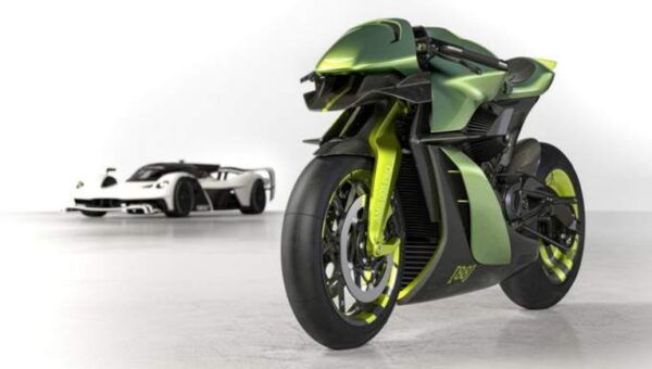 Aston Martin showed a motorcycle for 100 thousand dollars